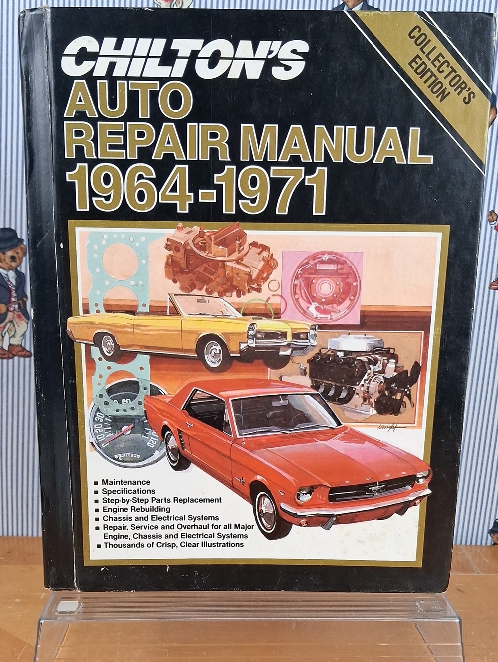 Chilton's 1964-1971 Collectors Edition Repair Car Manual Hard Bound Book